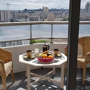  Appartement Beau Studio Rénové 30m2 Balcon Vue Paris+parking